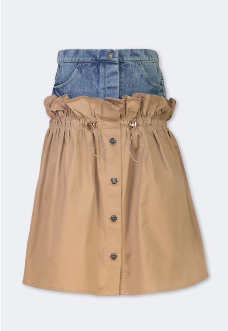 Modern Denim Skirt