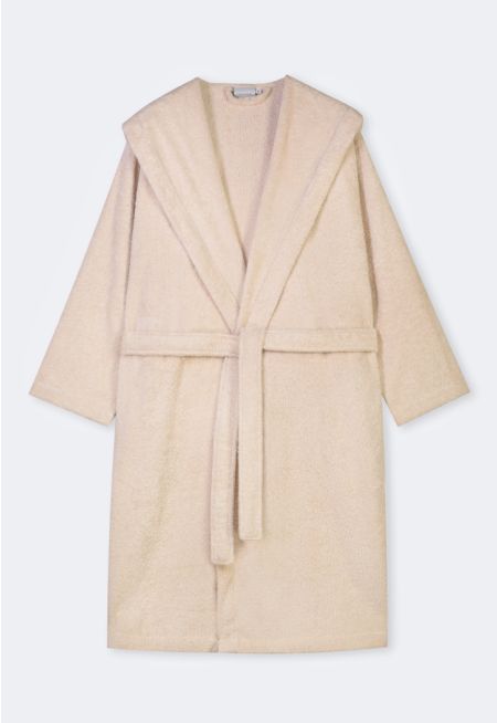 COTTON & SILK BATHROBE